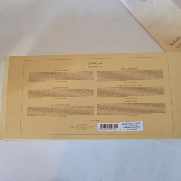 New Sulwhasoo skincare kit 1 Bergdorf Goodman Designer luxury Sephora - Picture 4 of 6